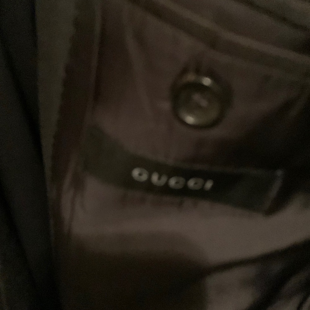 Gucci Mens black blazer